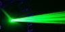 Kunst met blauwe en groene lasers (Large)